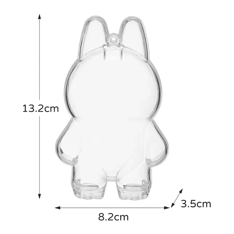 Labubu 4.0 Transparent Protective Display Box – LOVE Series