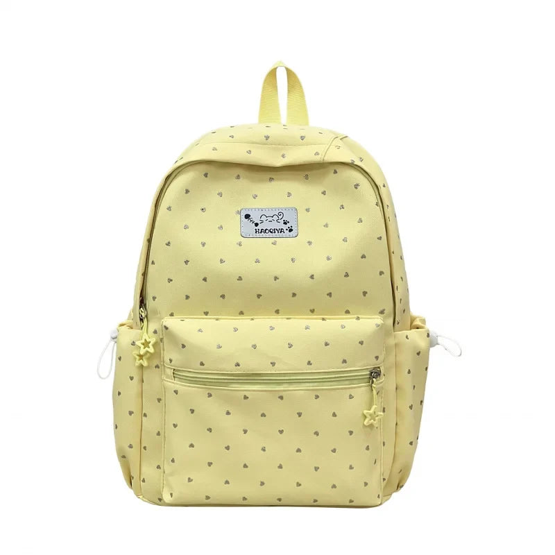 Japanese Candy Color Backpack – Lightweight High Capacity School Bag