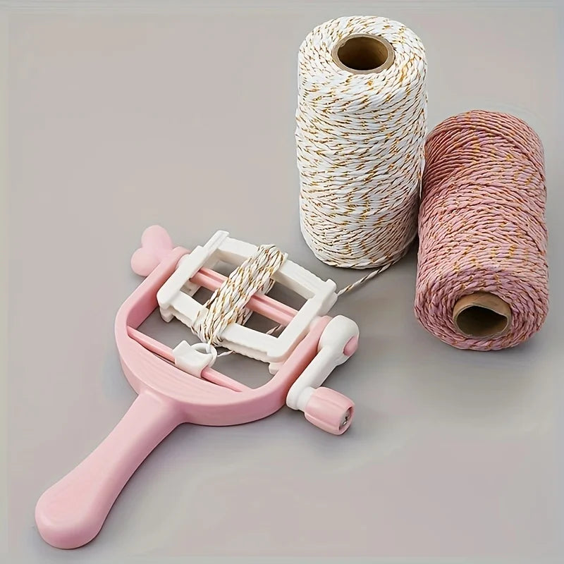 Pom Pom Maker & Tassel Craft Kit – Handheld Yarn Winder