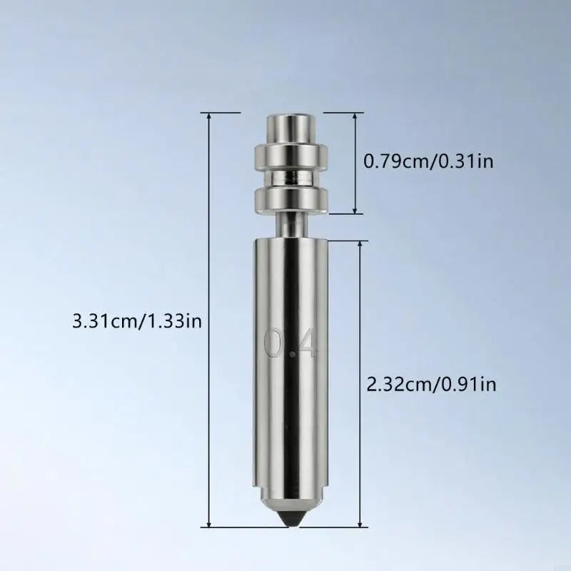 Hardened Steel 3D Printer Nozzle Set – 4 Diameters (0.25–0.8mm)