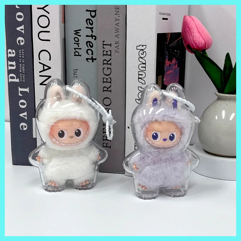 Labubu 4.0 Transparent Protective Display Box – LOVE Series