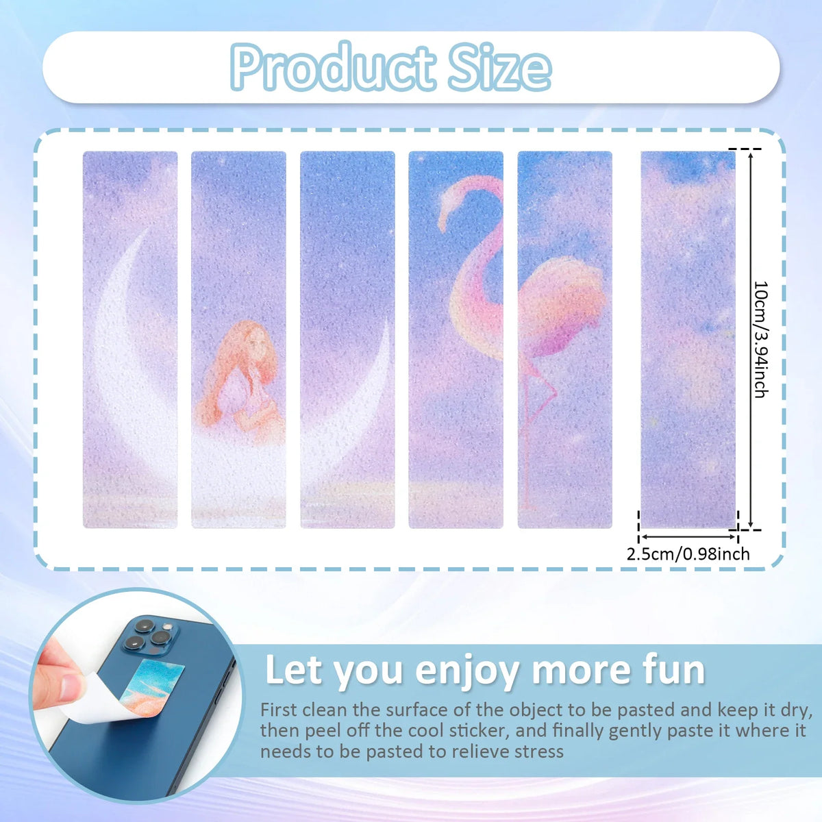 72Pcs Reusable Tactile Sensory Stickers – Textured Strong Adhesive