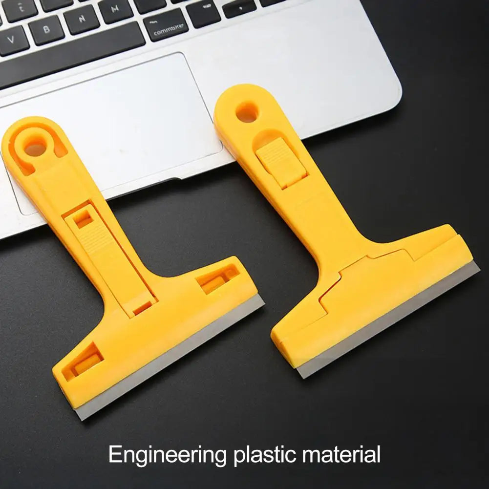 Retractable Cleaning Scraper – Replaceable Stainless Steel Blade