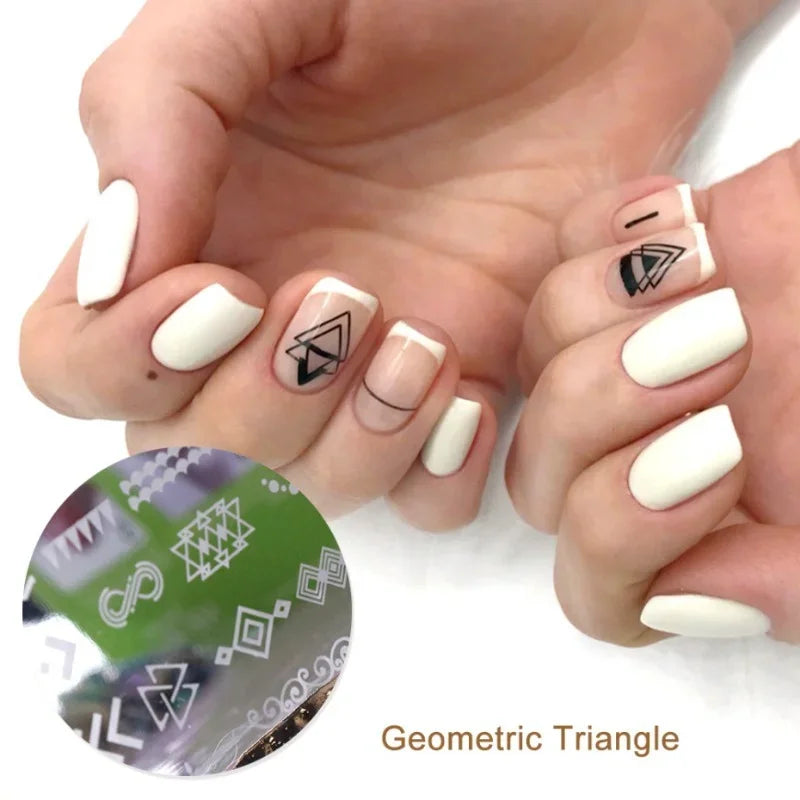 Nail Art Stamping Plates – Floral, Butterfly & Dandelion Designs
