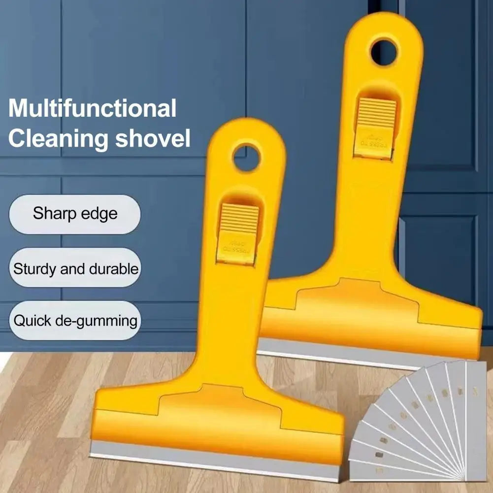 Retractable Cleaning Scraper – Replaceable Stainless Steel Blade