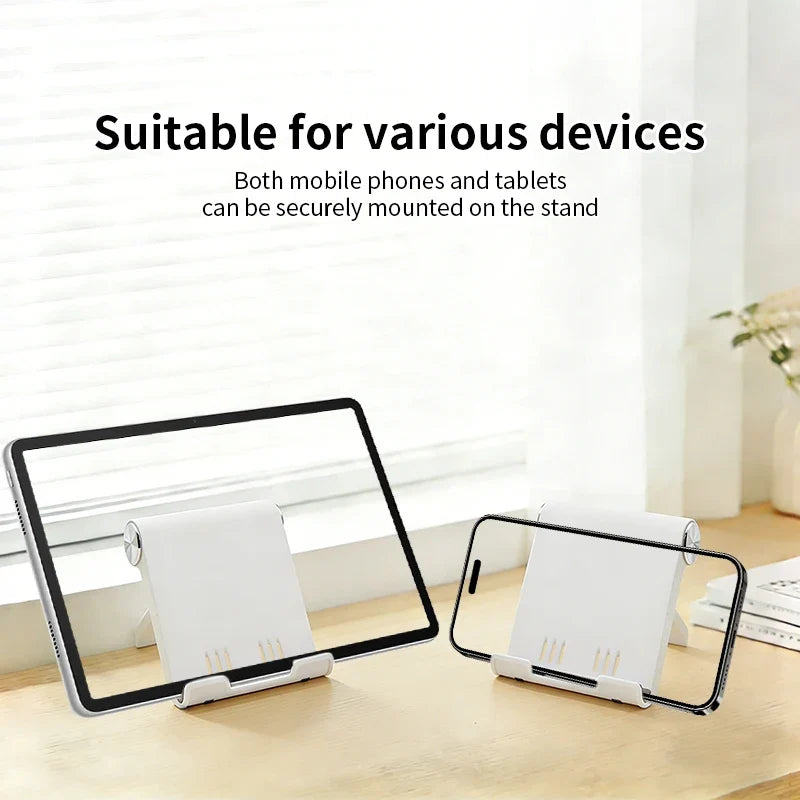 Universal Foldable Desk Phone & Tablet Stand – All Devices