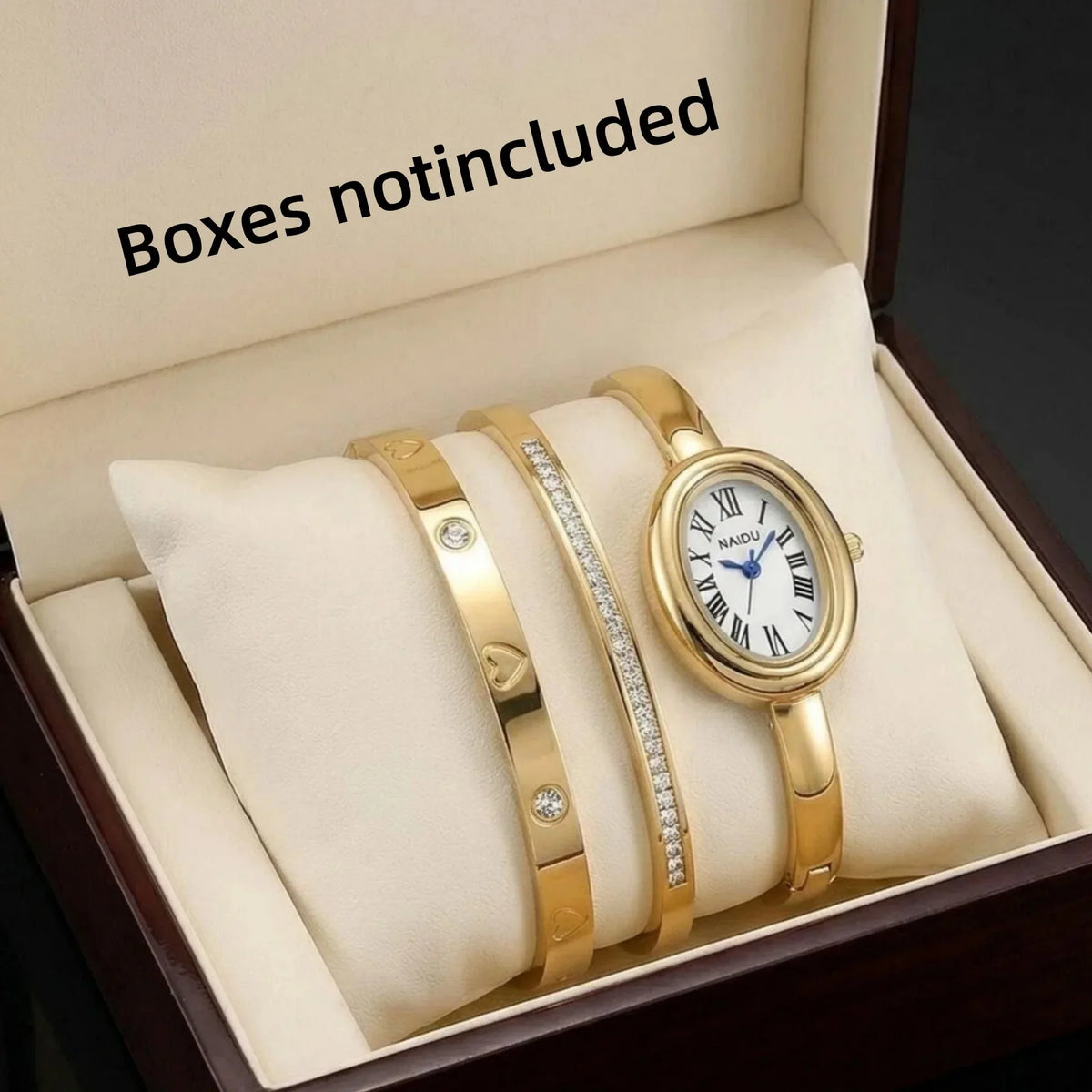 Women's Casual Roman Numeral Quartz Watch | Alloy Band