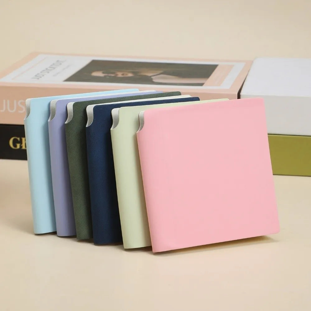 Mini Pocket Notebook Soft PU Cover Blank A7 Journal | Nixie