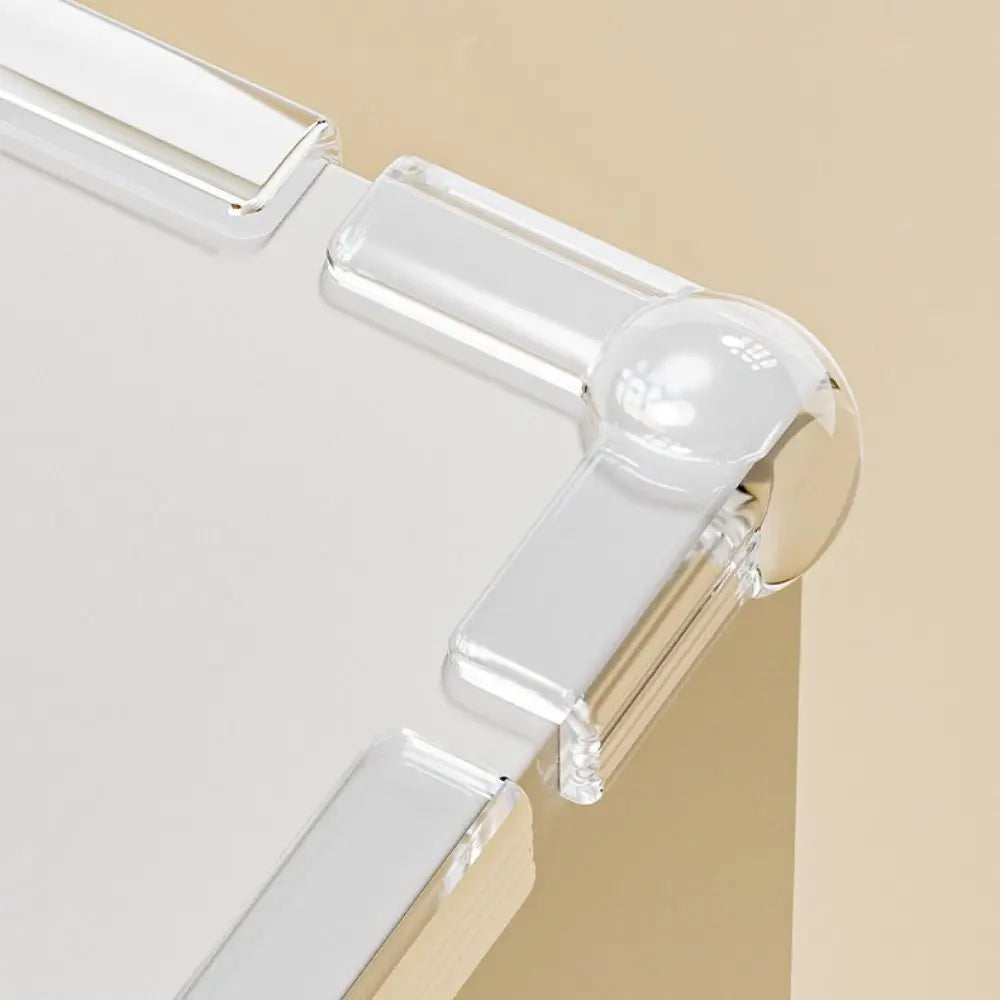 Transparent Furniture Corner Protectors – Soft PVC Baby Guards