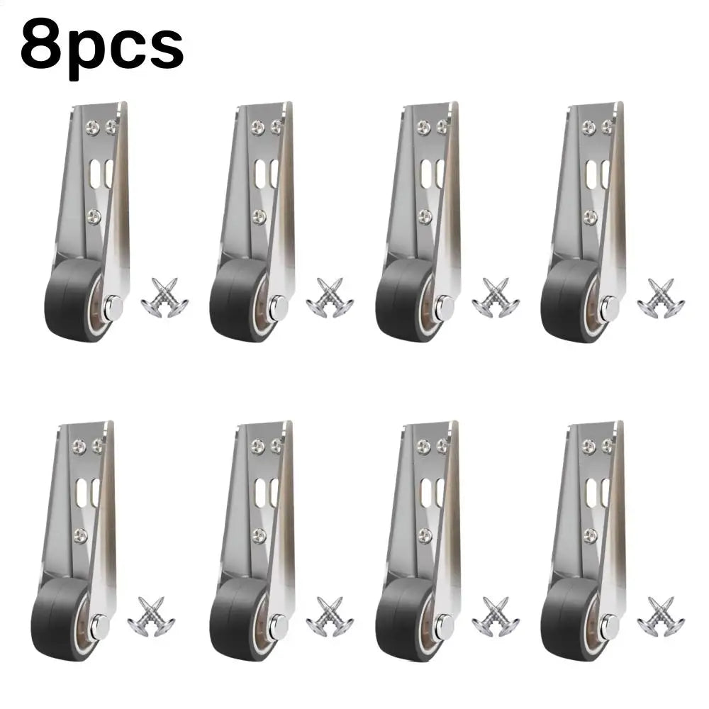 Door Sinking Repair Caster Wheels – Silent ABS Furniture Rollers