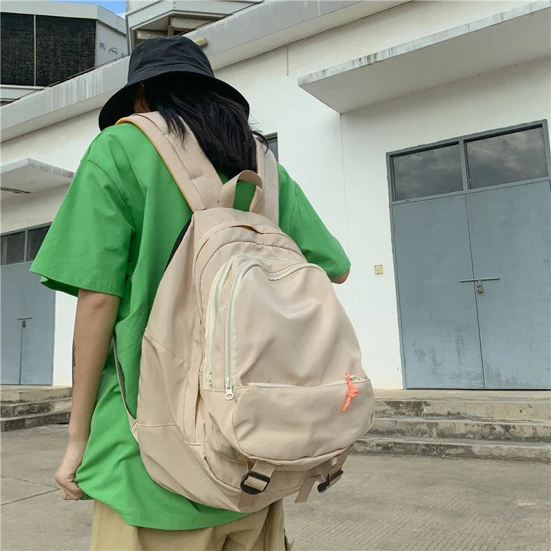 Korean Design Backpack – Large Capacity Waterproof Laptop Bag