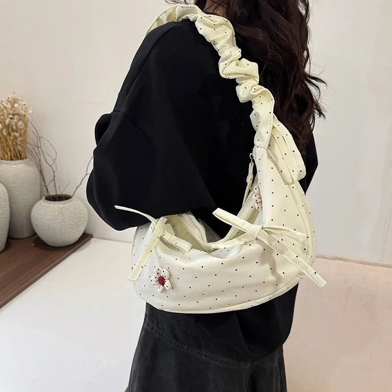 Women's Large Capacity Nylon Crossbody Tote Handbag | Nixie
