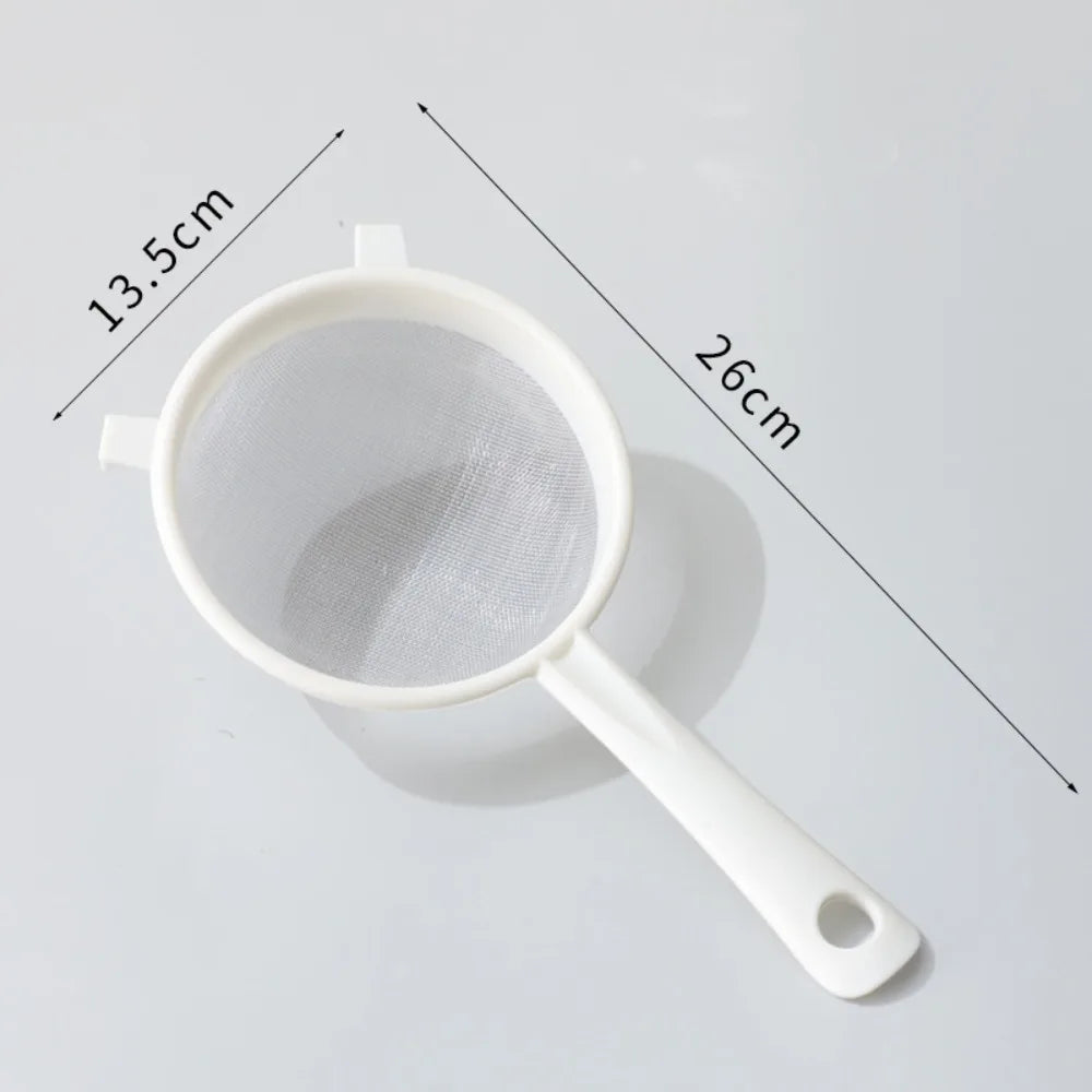 Ultra Fine Mesh Strainer with Handle – Mini Plastic Colander