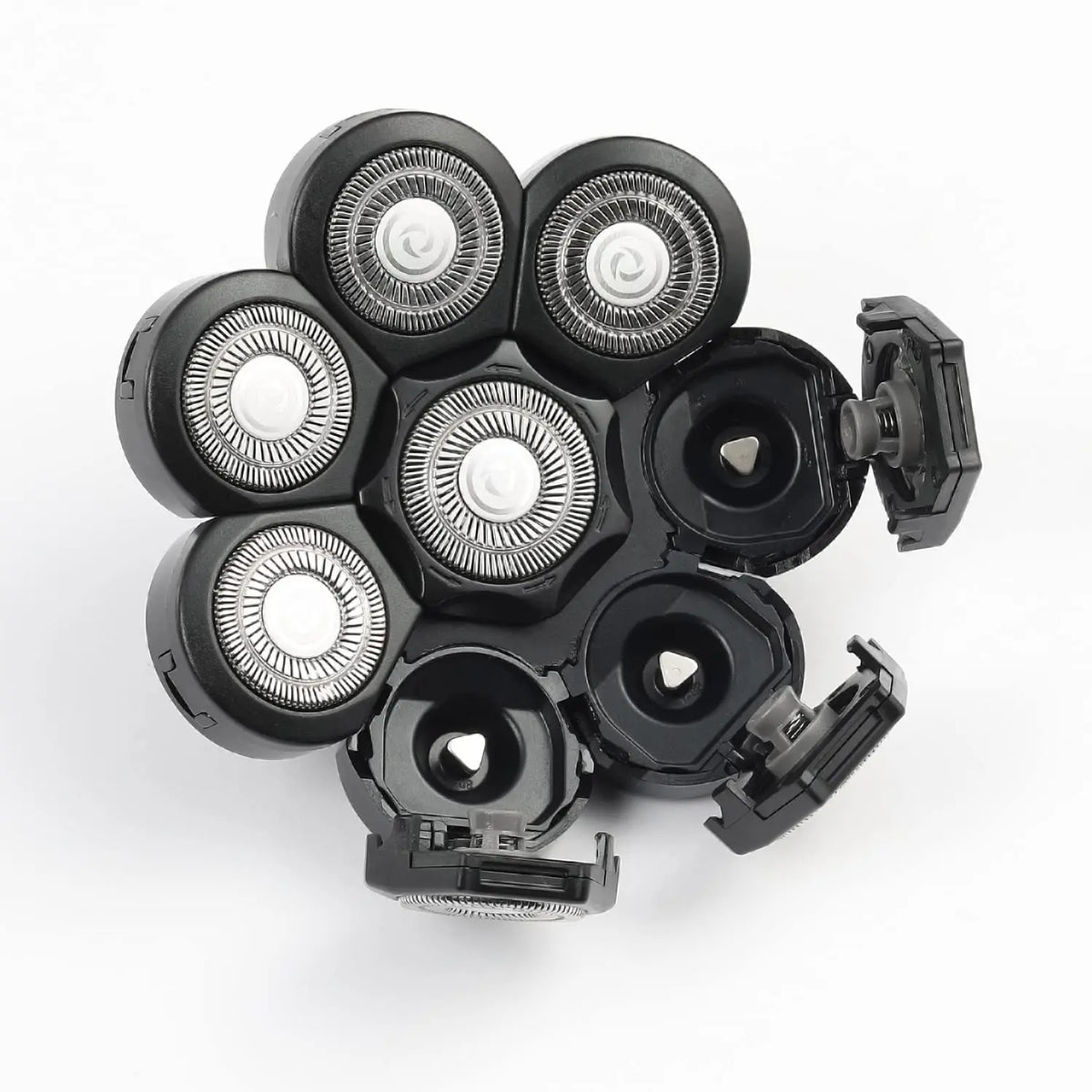 SHINON 3–9D Replacement Shaver Blades | Floating Head Stainless Steel