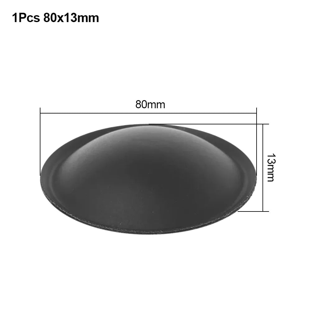 PP Black Speaker Dust Cap 30–150mm Woofer Cone Cover