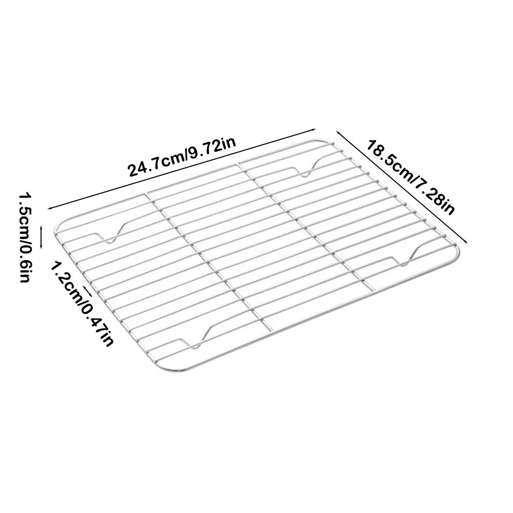 Stainless Steel Cooling & BBQ Grilling Rack – Wire Mesh Shelf