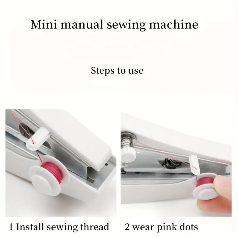 Portable Mini Manual Sewing Machine & Travel Sewing Kit