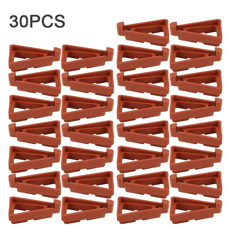 Plant Pot Feet Risers with Drainage Holes – 10 or 30 Pack