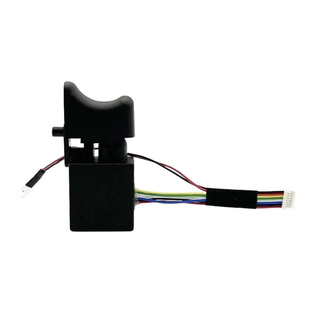 12V 16.8V Brushless Cordless Drill Trigger Switch with LED 8 Wire