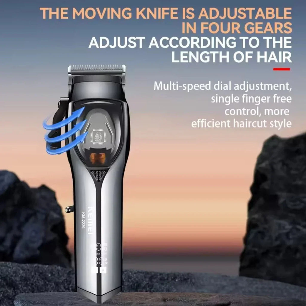 Kemei KM-2229 Professional Hair Clipper 9000 RPM Men's Trimmer