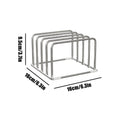 Stainless Steel Cutting Board Rack – Rustproof Kitchen Organizer
