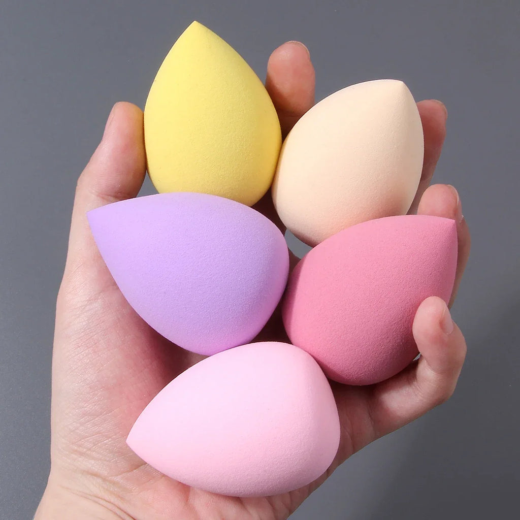 5-Piece Makeup Sponge Set – BB Cream & Powder Puff Applicators