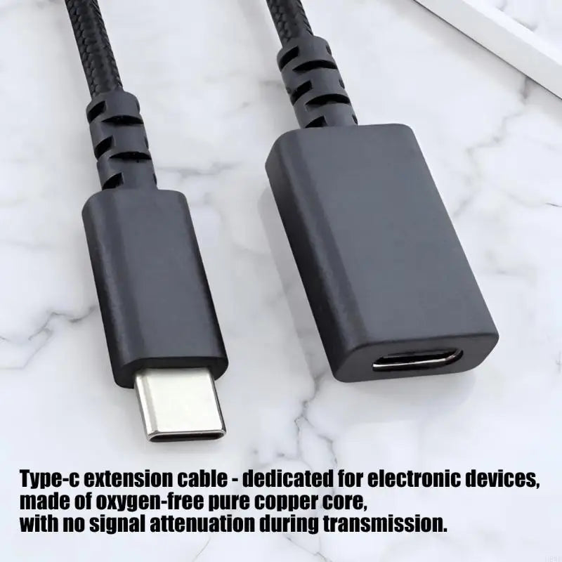 USB-C Headphone Extension Cable 1m & 2m | Reinforced PVC