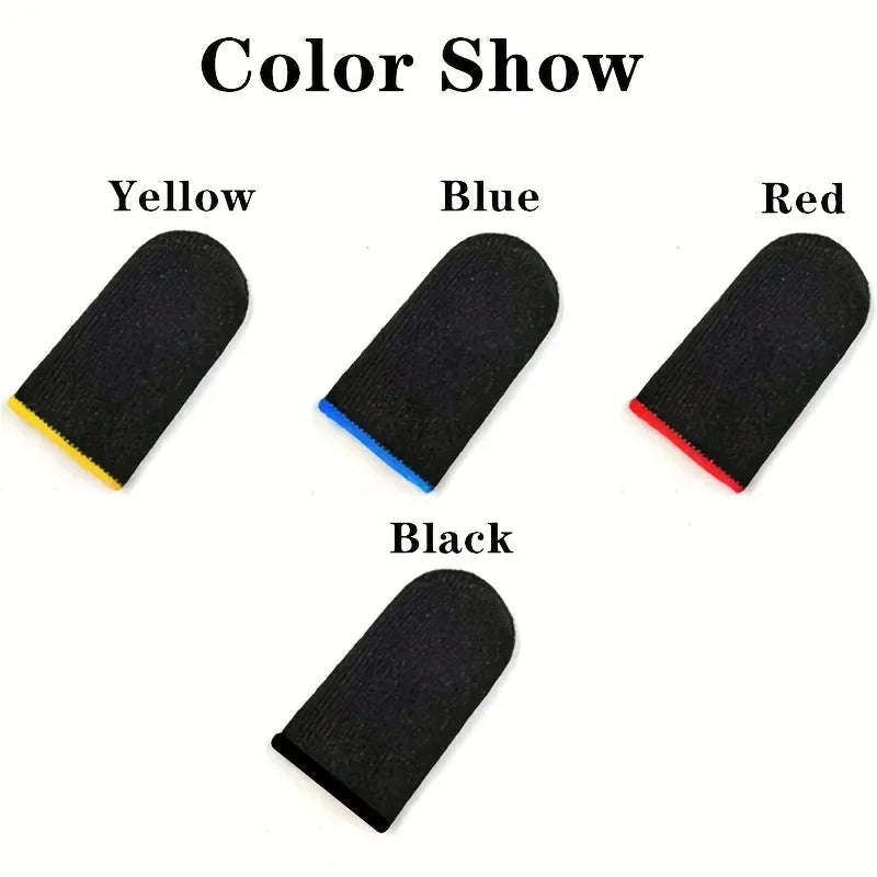 Gaming Finger Sleeves – Sweat-Proof Touchscreen Cover 2/4pc