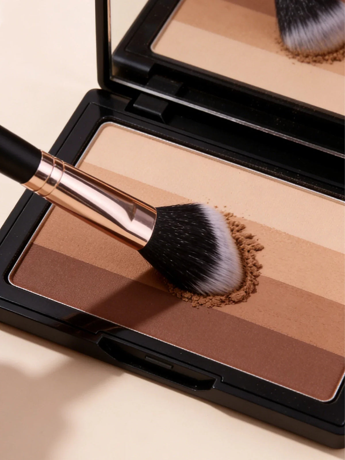 2pcs Sickle Contour Brush Set – Soft Blush & Face Shadow Brushes