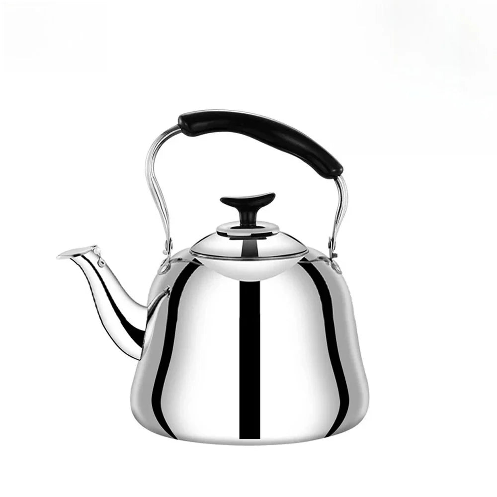 Stainless Steel Whistling Tea Kettle with Infuser & Handle