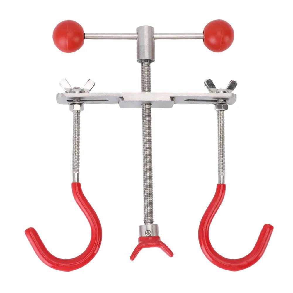 Stainless Steel Bonsai Branch Bender – Red Non-Slip Tool
