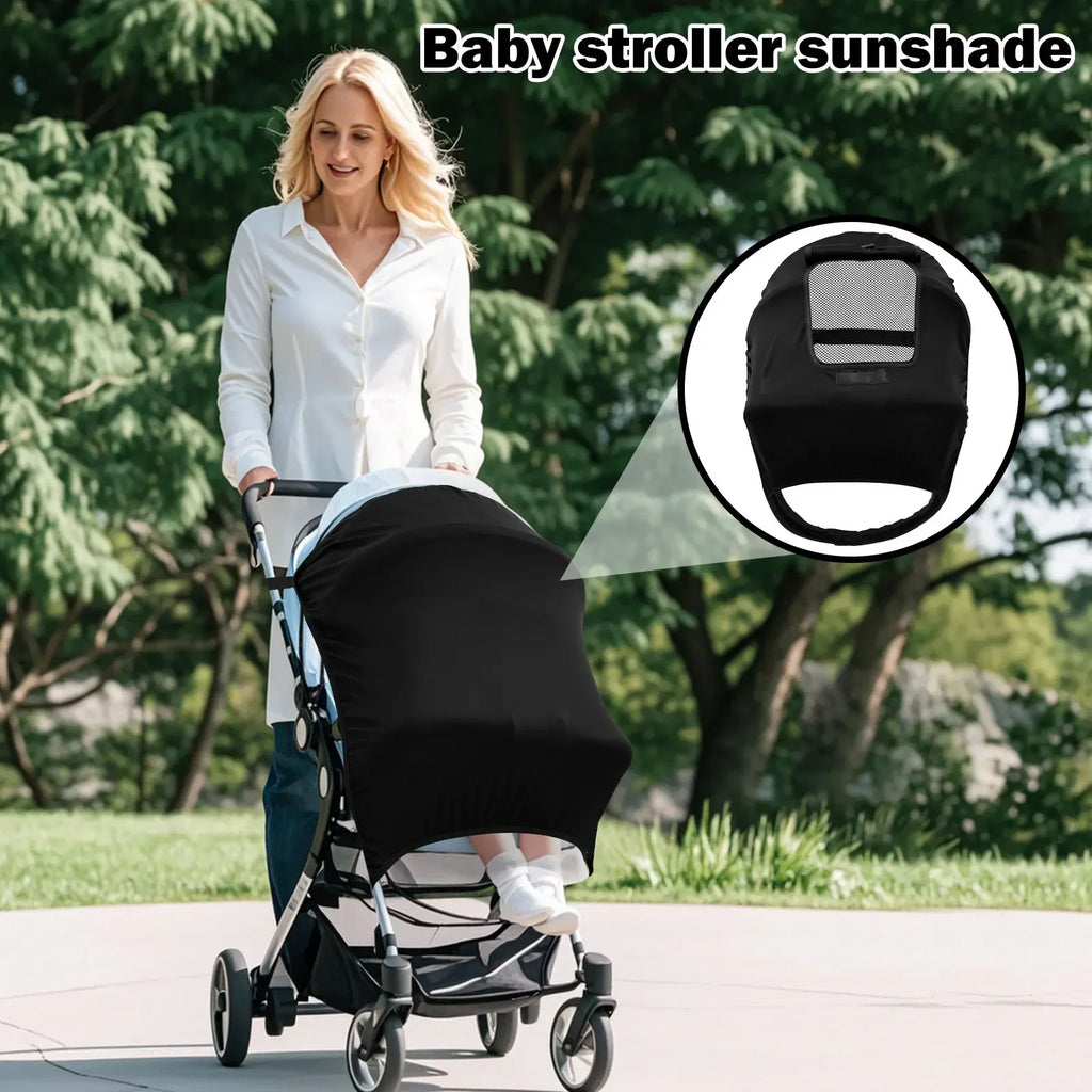 Universal Baby Stroller Sun Shade Canopy – Breathable Parasol