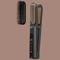 Wireless Hair Straightening Brush – Cordless Mini Styler