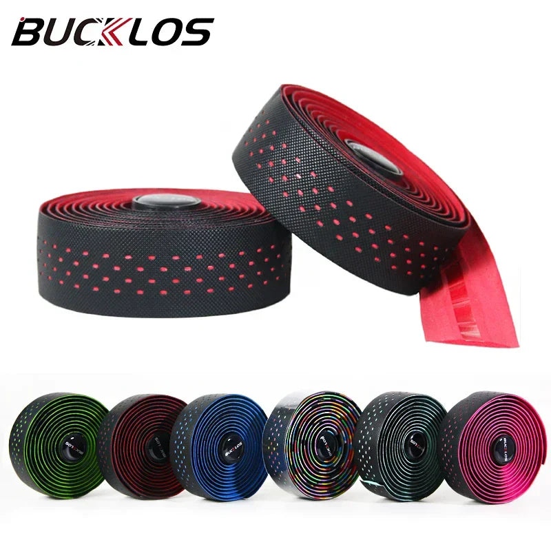 BUCKLOS Bike Handlebar Tape – Breathable PU+EVA Bar Wrap