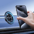 17mm Ball Joint Car Phone Mount Head – 360° Rotating Metal ABS