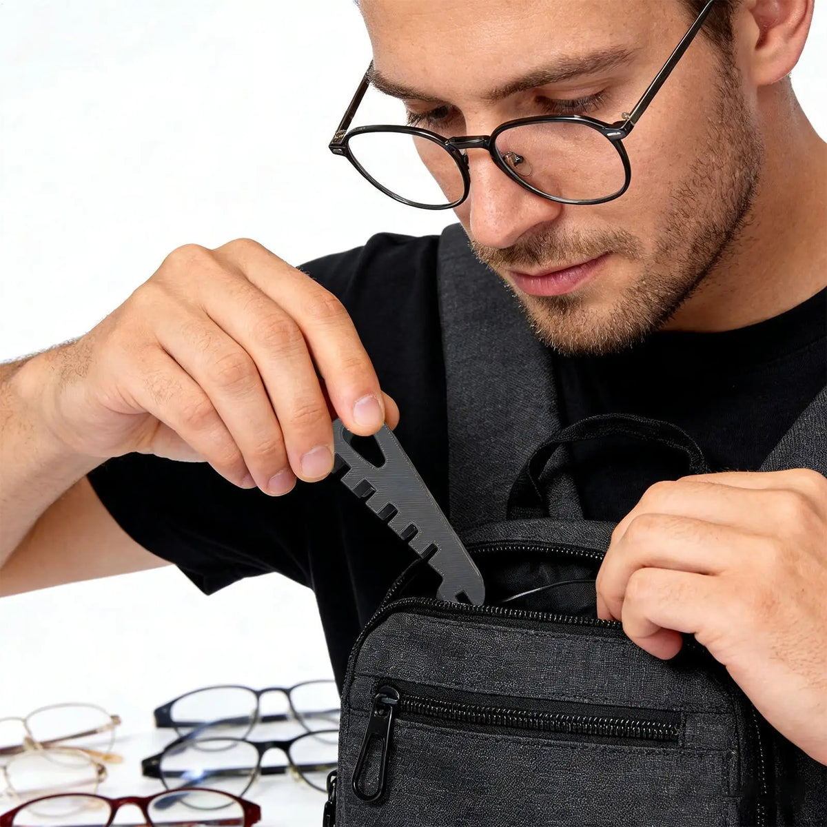 Eyeglass Temple & Frame Adjustment Tool | Nose Pad Repair