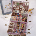 763-Piece Girls Hair Accessories Set – Bows, Clips & Ties