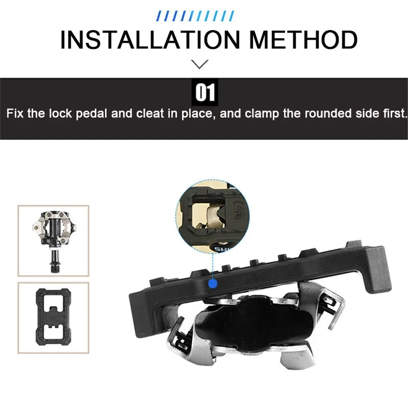 MTB Clipless Pedal Converter for Shimano M520 M540 M8000 M9000