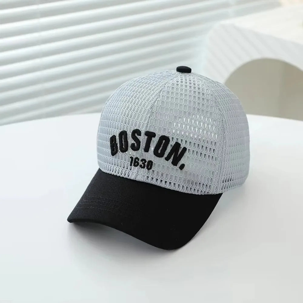 Toddler Baseball Cap – Breathable Mesh Sun Visor Hat for Kids