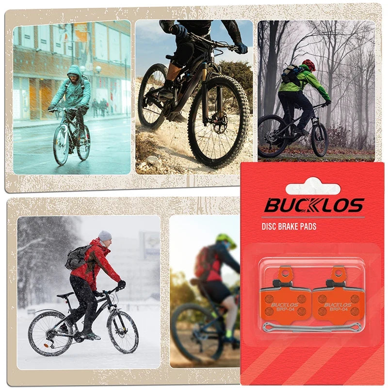 BUCKLOS MTB Disc Brake Pads Multi-Metallic SRAM AVID ELIXIR