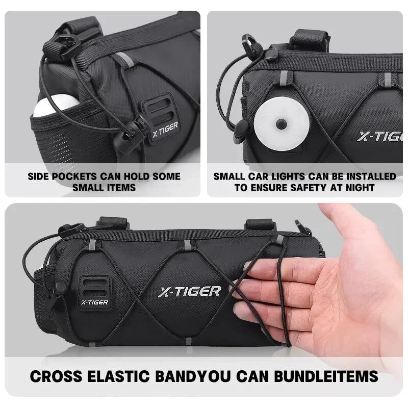 X-TIGER Waterproof Handlebar Bike Bag | MTB & Road Cycling