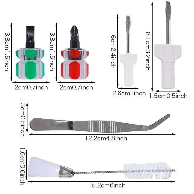 6-Piece Sewing Machine Cleaning & Repair Tool Set