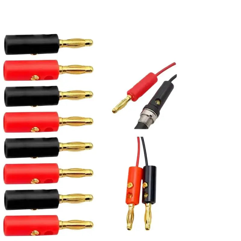10Pcs 4MM Banana Plug Socket Terminal Set | Audio & DIY