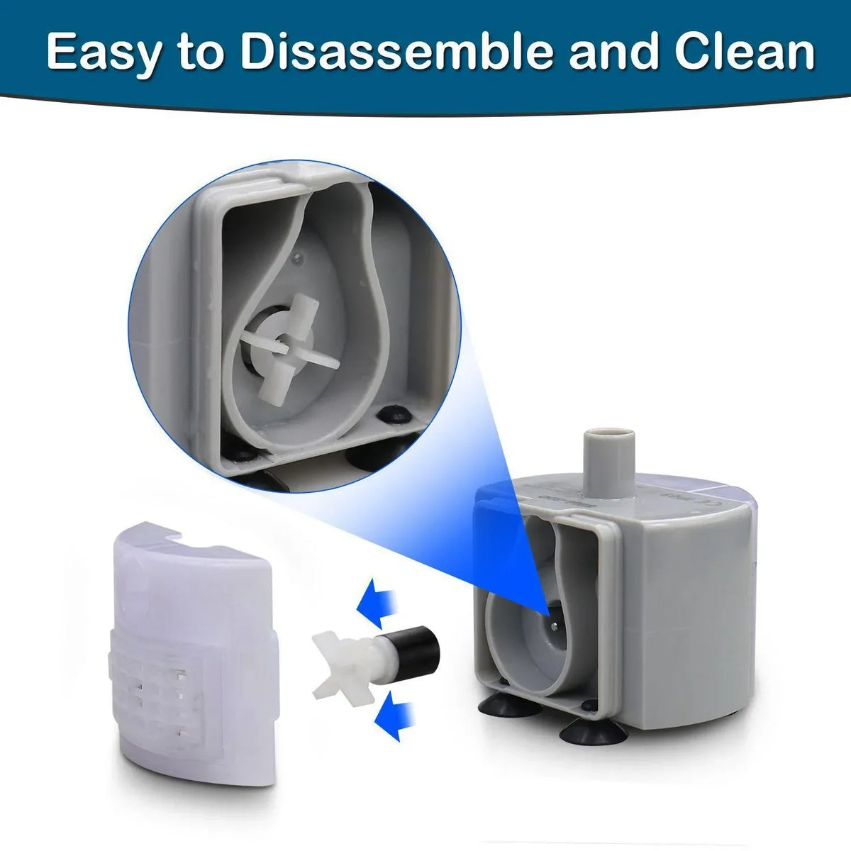 USB Replacement Water Pump for Cat Pet Fountain Dispenser