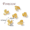 18K Gold Plated Crimp Cover Beads – DIY Jewelry Findings