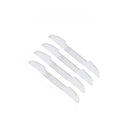 Transparent Car Door Edge Guards & Mirror Protector Strips 4PCS