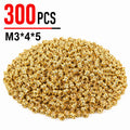 M3 Brass Heat Set Insert Nuts 5×4mm for 3D Printing & DIY