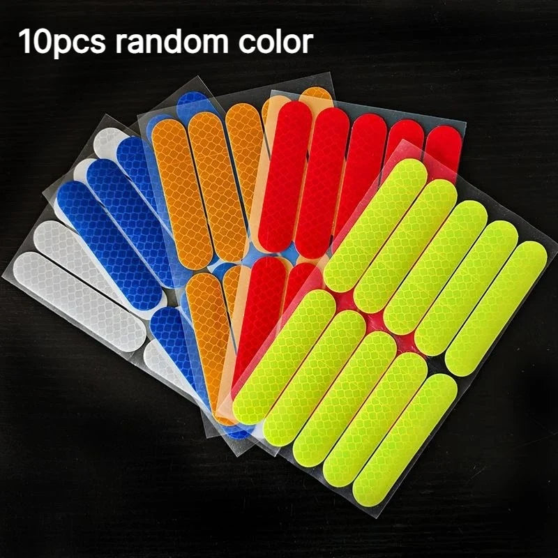 Reflective Stickers for Bike & Motorcycle Helmet – Waterproof