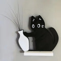 3D Printed Kitten Vase Refrigerator Magnet & Desktop Decor