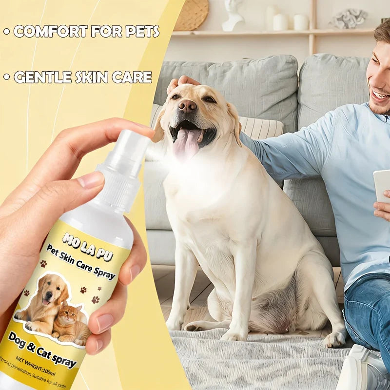 Pet Grooming Spray for Dogs & Cats – Daily Care Mist